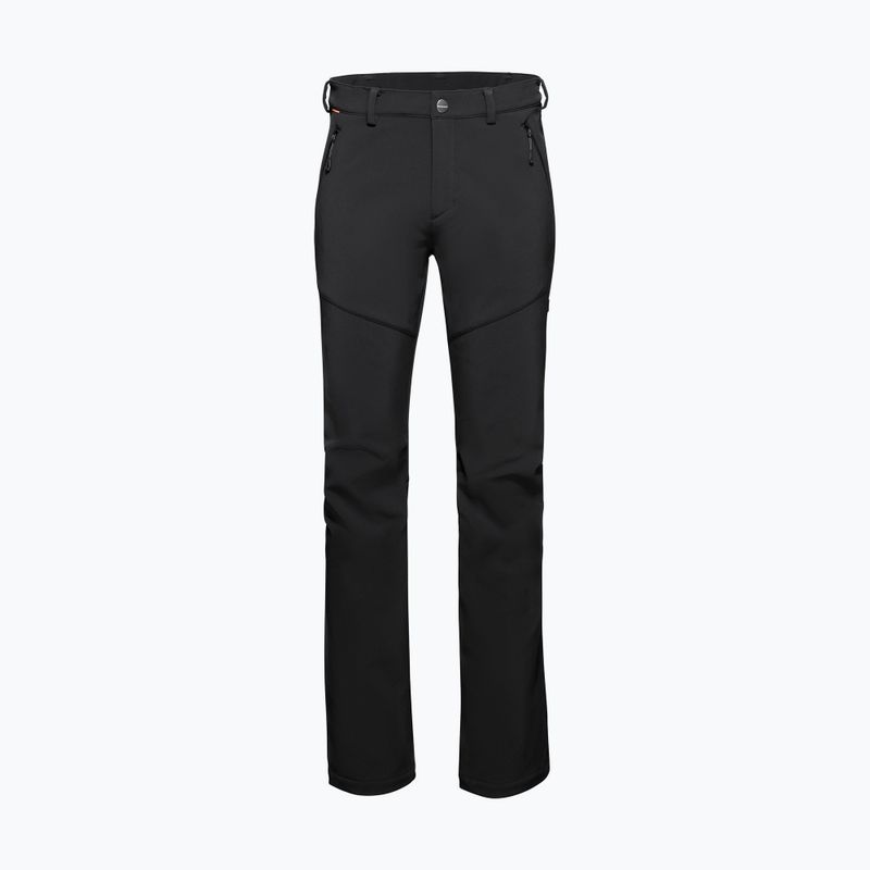 Pantaloni softshell da uomo Mammut Winter Hiking SO nero 4