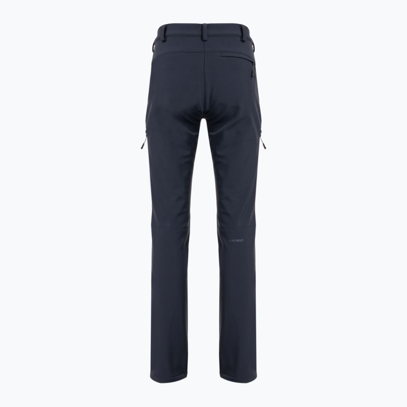 Pantaloni softshell da donna Mammut per l'escursionismo invernale SO nero 4