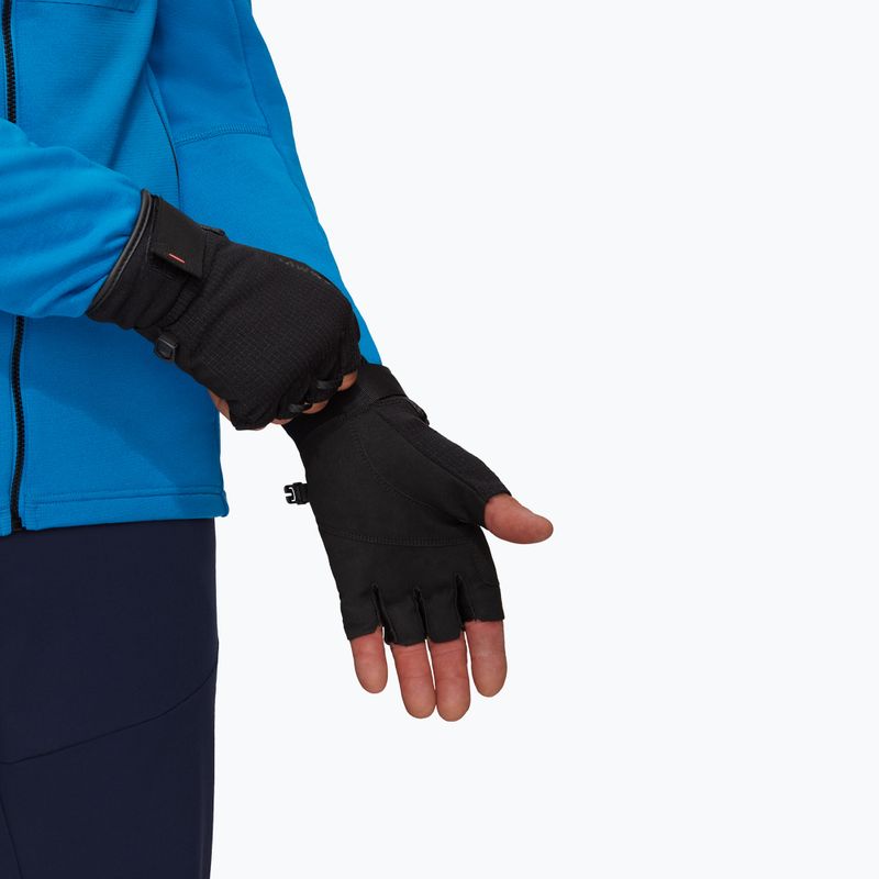 Guanti da trekking Mammut Pordoi Glove nero 3