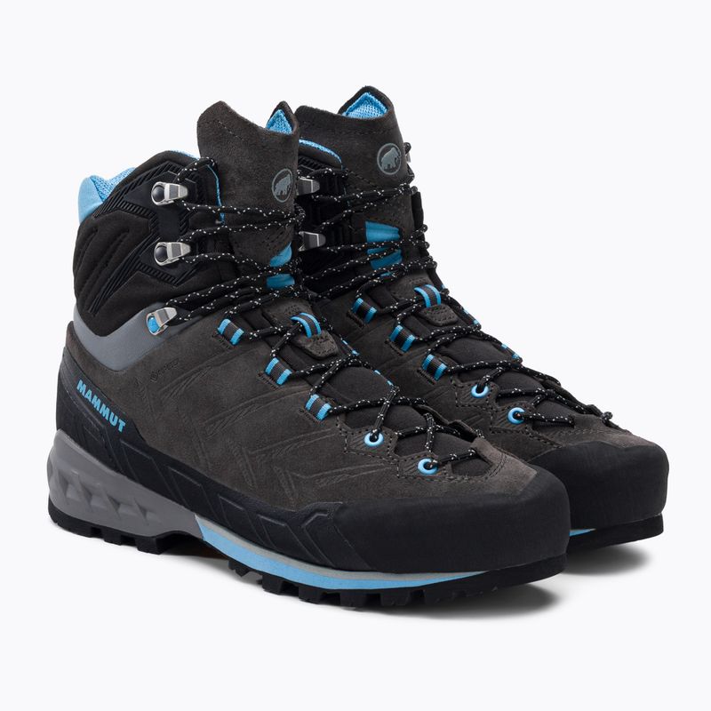 Scarponi da alpinismo Mammut Kento Tour High GTX titanio scuro/whisper da donna 4