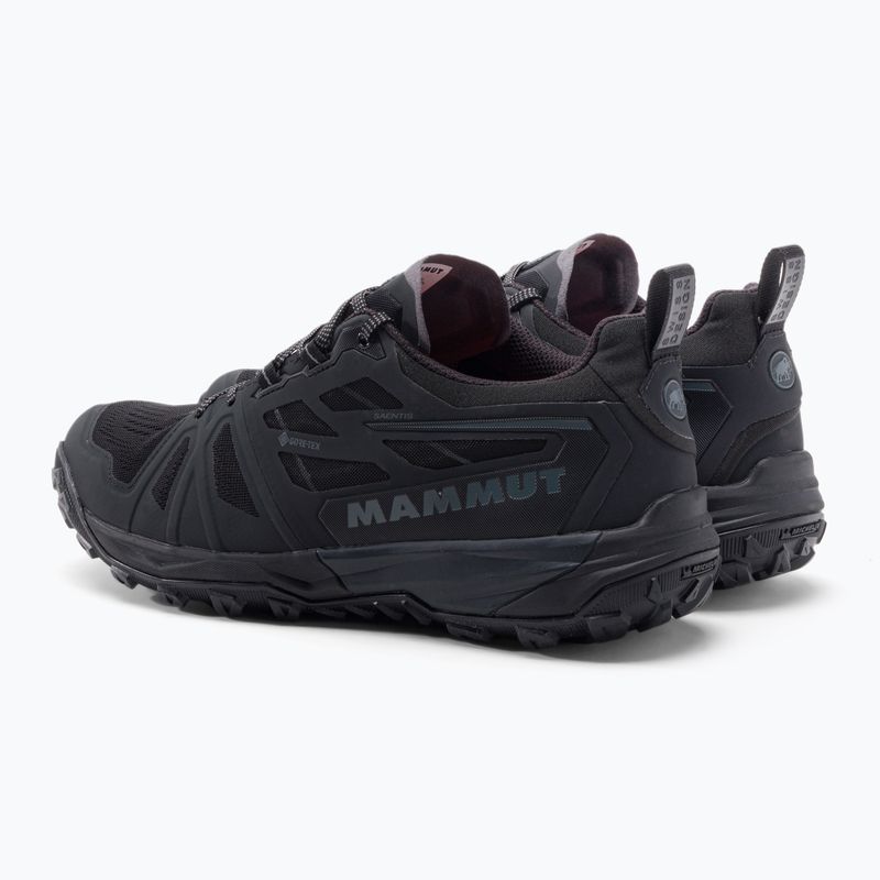 Scarpe da trekking da uomo Mammut Saentis Low GTX nero/fantasma 3