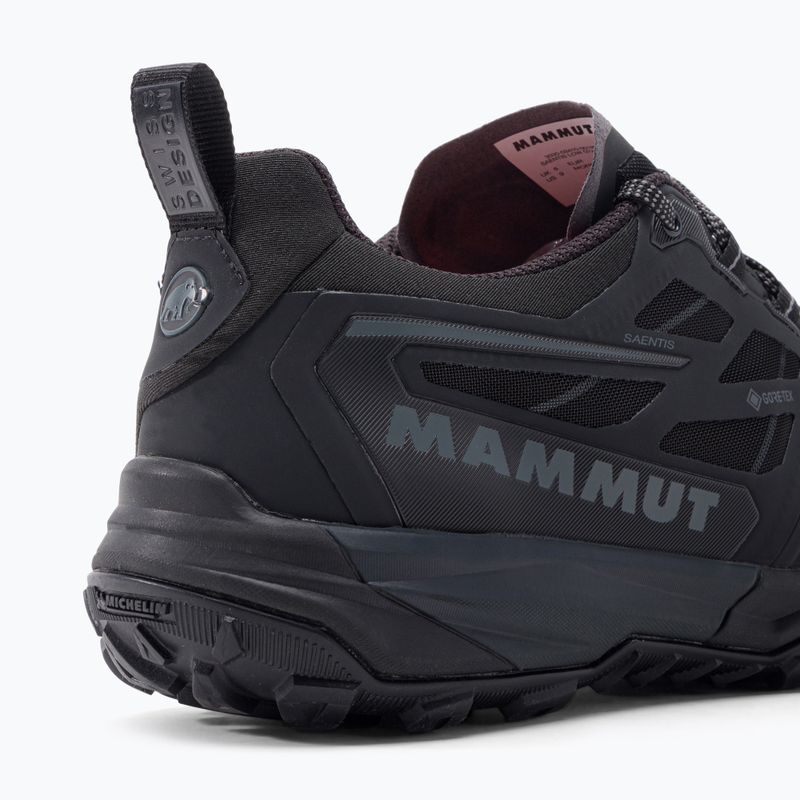 Scarpe da trekking da uomo Mammut Saentis Low GTX nero/fantasma 7