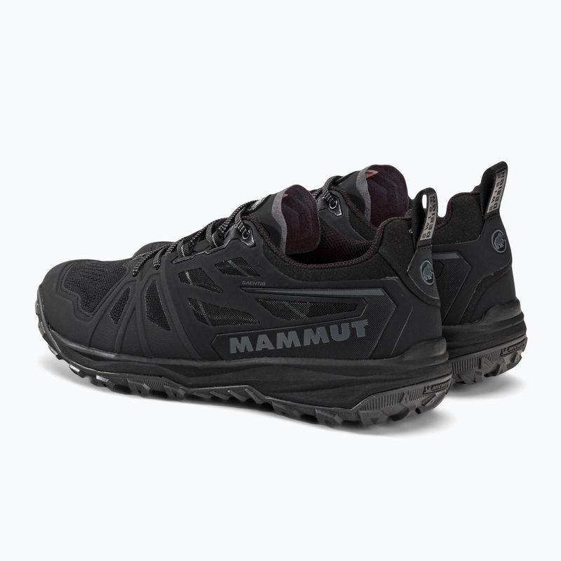 Scarpe da trekking da uomo Mammut Saentis Low nero/titanio 3