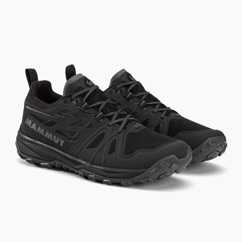 Scarpe da trekking da uomo Mammut Saentis Low nero/titanio 4
