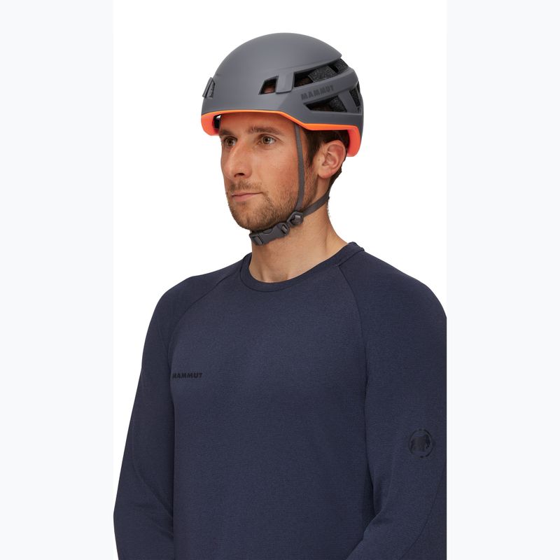 Casco da arrampicata in titanio Mammut Crag Sender 8
