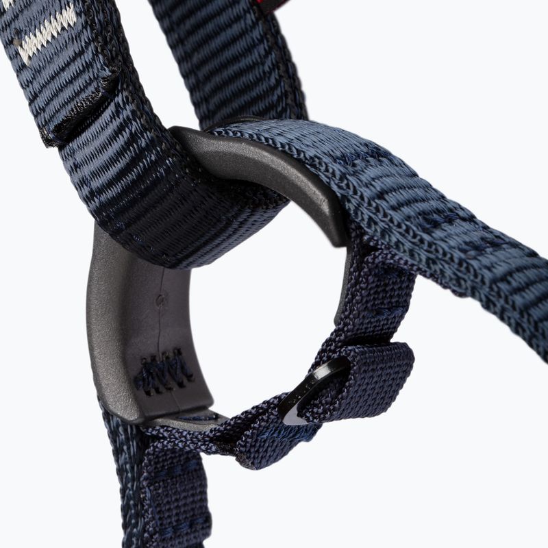 Imbracatura da arrampicata Mammut Ophir Fast Adjust genziana scura/arancio di sicurezza 6