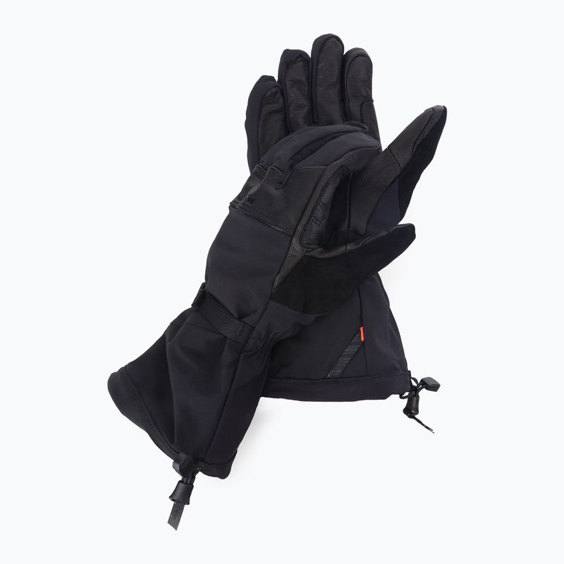 Guanti da trekking Mammut Masao 3 in 1 nero