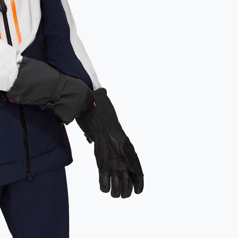 Guanti da trekking Mammut Masao 3 in 1 nero 11