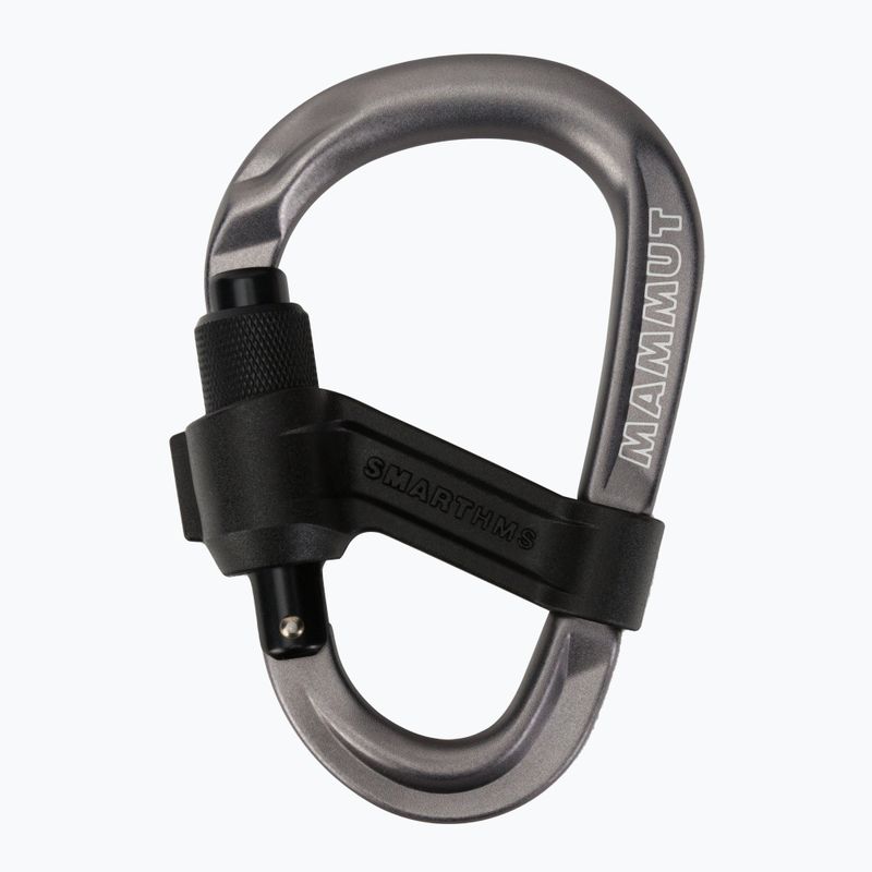 Moschettone da arrampicata Mammut Smart HMS 2.0 Screwgate grey 2