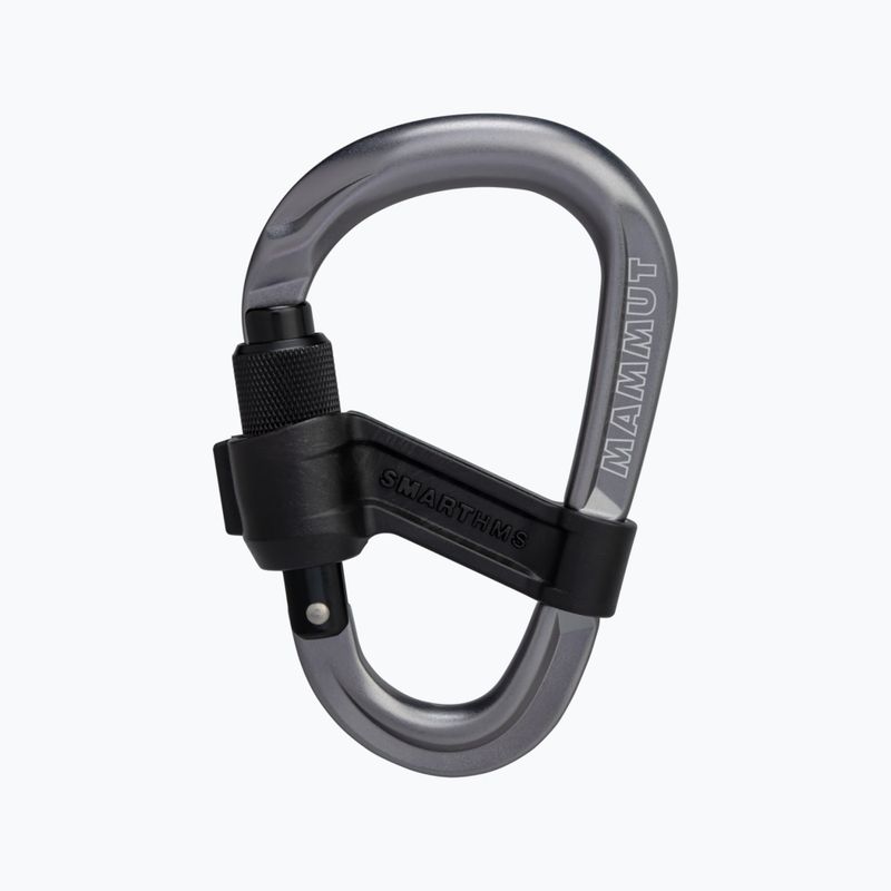 Moschettone da arrampicata Mammut Smart HMS 2.0 Screwgate grey 4