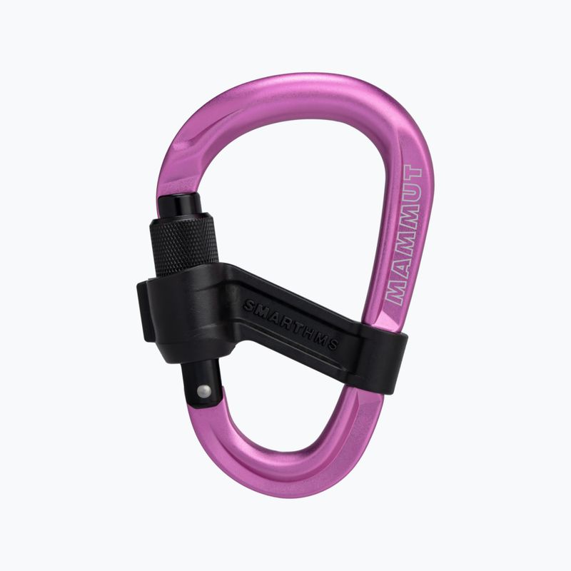 Mammut Smart HMS 2.0 Moschettone a vite rosa 4