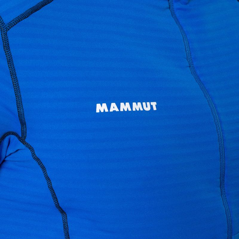 Felpa trekking uomo Mammut Aconcagua Light ML con cappuccio ice marine 4