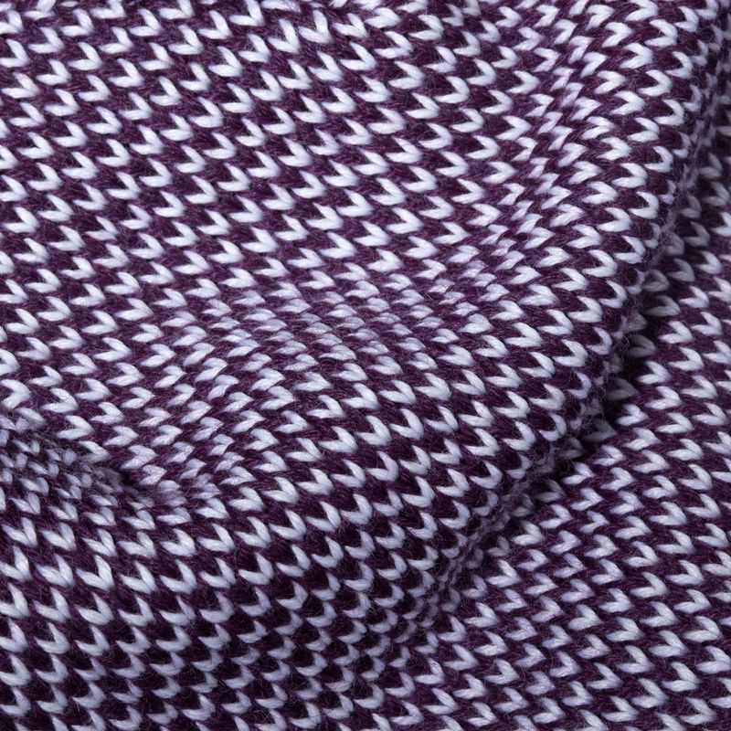 Berretto invernale da donna Mammut Snow grape/bianco 4