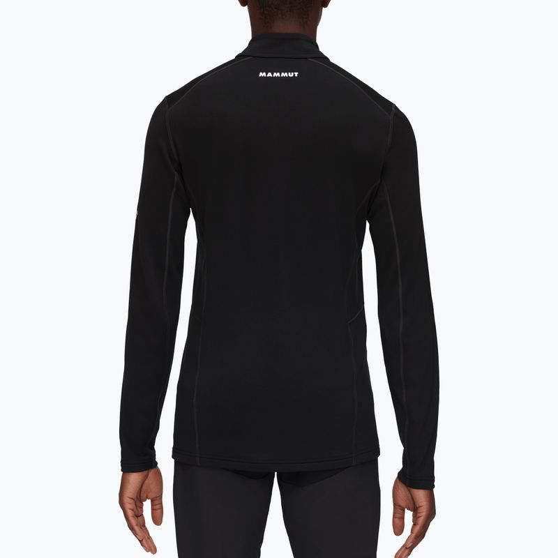 Felpa da trekking da uomo Mammut Aenergy ML Half Zip Pull nero 2