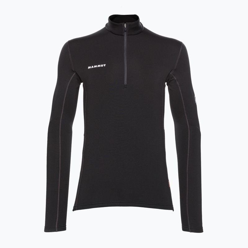 Felpa da trekking da uomo Mammut Aenergy ML Half Zip Pull nero