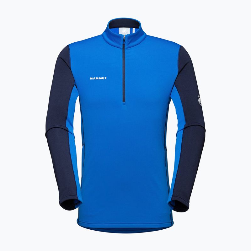 Mammut felpa da trekking da uomo Aenergy ML Half Zip Pull ghiaccio/marino 9
