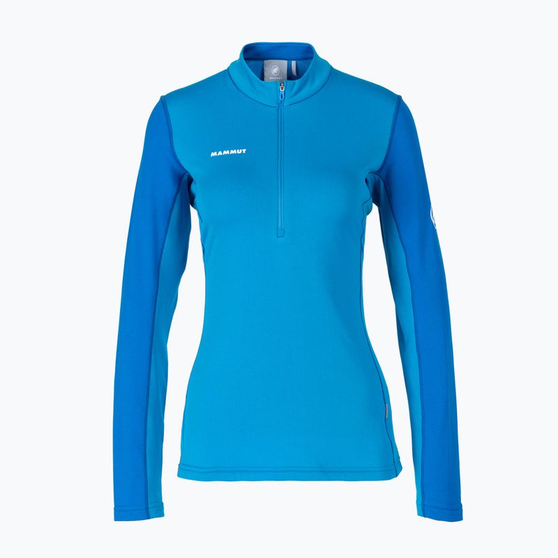Mammut felpa trekking donna Aenergy ML Half Zip Pull genziana/ghiaccio