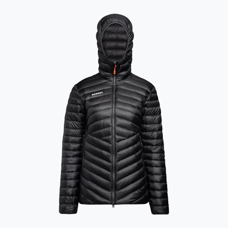 Piumino Mammut donna Broad Peak IN con cappuccio nero/bianco 4