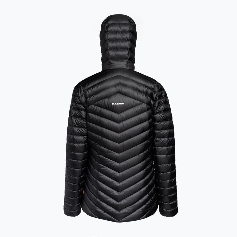 Piumino Mammut donna Broad Peak IN con cappuccio nero/bianco 5