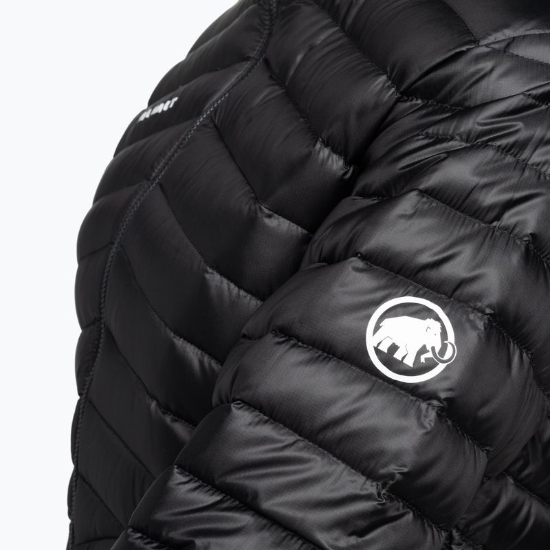 Piumino Mammut donna Broad Peak IN con cappuccio nero/bianco 8