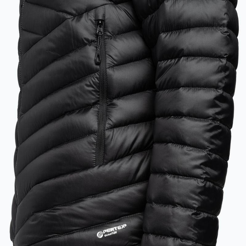 Piumino Mammut donna Broad Peak IN con cappuccio nero/bianco 9