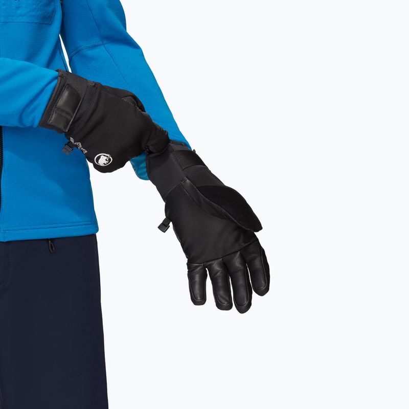 Guanti da trekking Mammut Astro Guide nero 5