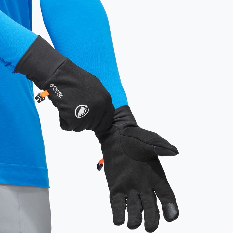 Guanti da trekking Mammut Astro 2022 neri 6