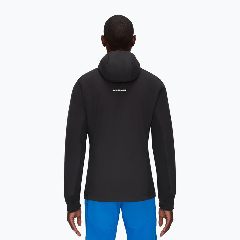 Piumino da uomo Mammut Rime Light IN Flex con cappuccio nero/phantom 7