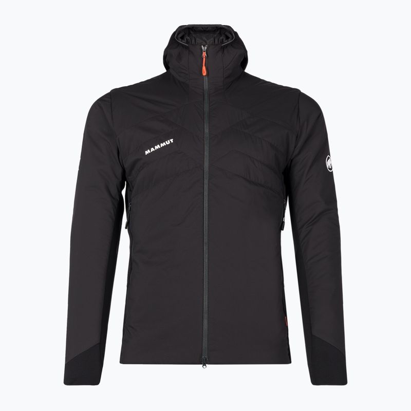 Piumino da uomo Mammut Rime Light IN Flex con cappuccio nero/phantom
