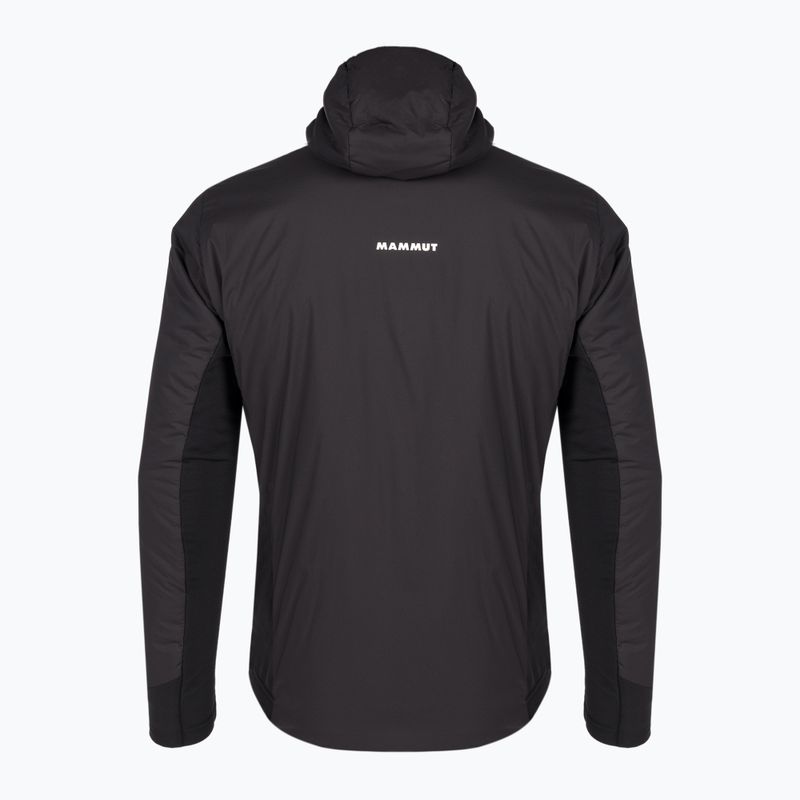 Piumino da uomo Mammut Rime Light IN Flex con cappuccio nero/phantom 2