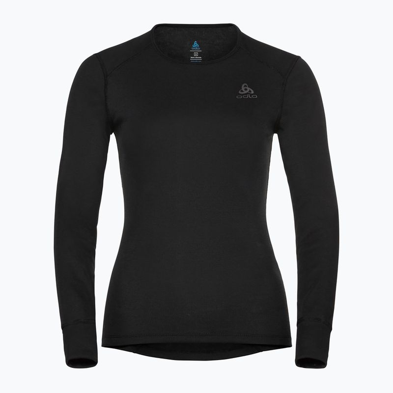 Donna Thermoactive Longsleeve ODLO Active Warm Bl Top Girocollo nero 3