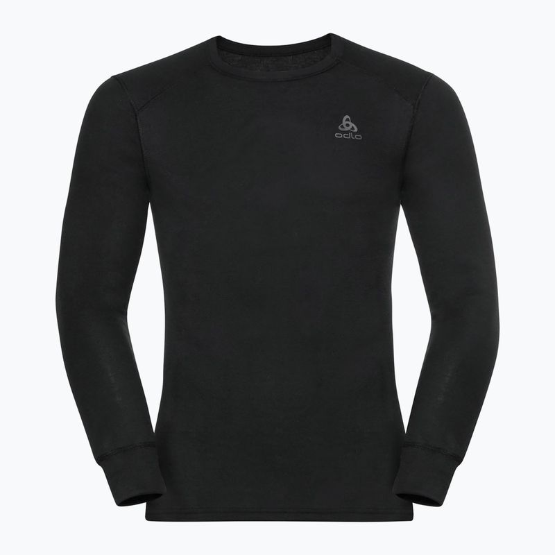 Thermoactive Longsleeve ODLO Active Warm Bl Top Crew Neck Uomo nero 3