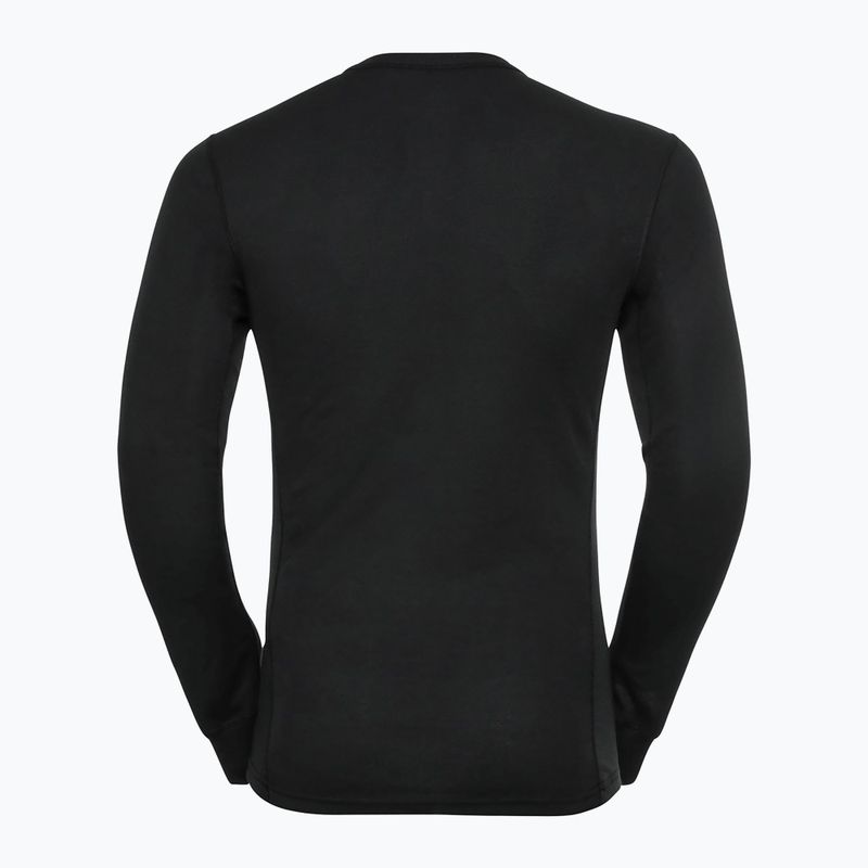 Thermoactive Longsleeve ODLO Active Warm Bl Top Crew Neck Uomo nero 4