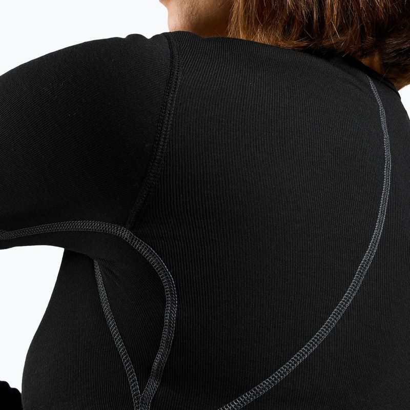 Maglia termica donna a maniche lunghe  Active X-Warm Bl Top Crew Neck black 5