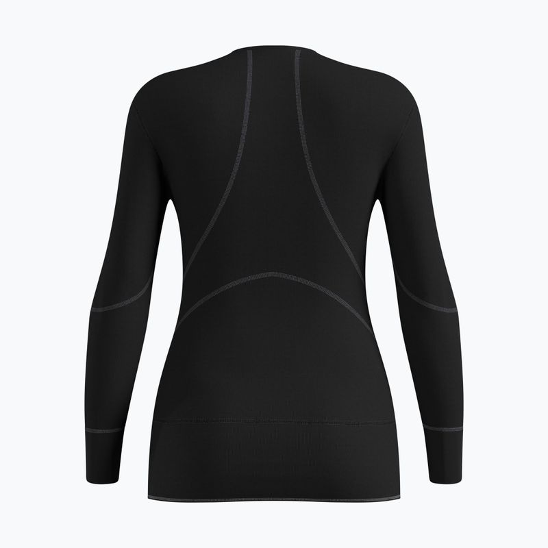 Maglia termica donna a maniche lunghe  Active X-Warm Bl Top Crew Neck black 2