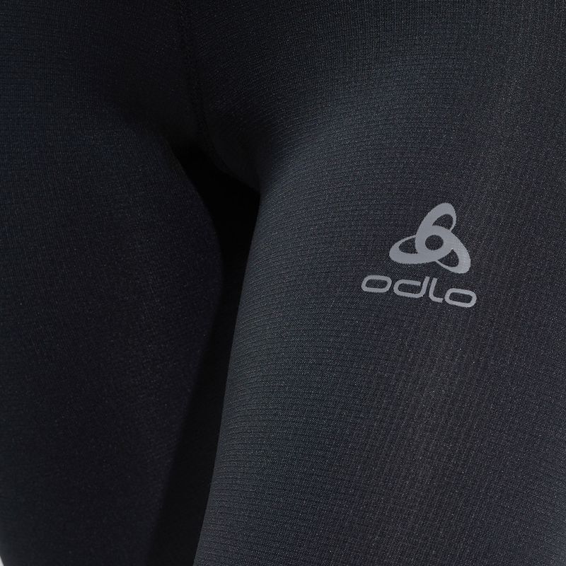 Pantaloni termici da donna ODLO Fundamentals Active Warm Bl Bottom Long neri 4