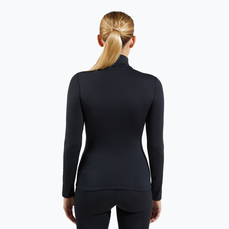 Maglia termica a maniche lunghe donna ODLO Fundamentals Active Warm Bl Top Turtle Neck black 3