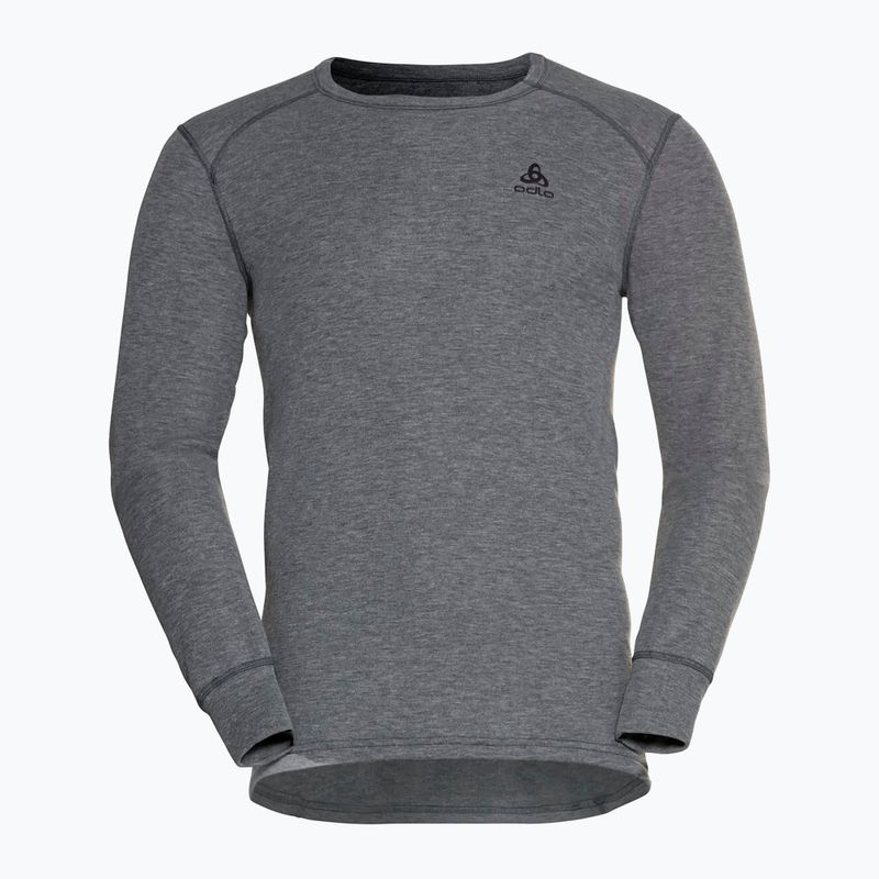 Maglia termica da uomo ODLO Active Warm Bl Top Crew Neck odlo steel grey melange 4