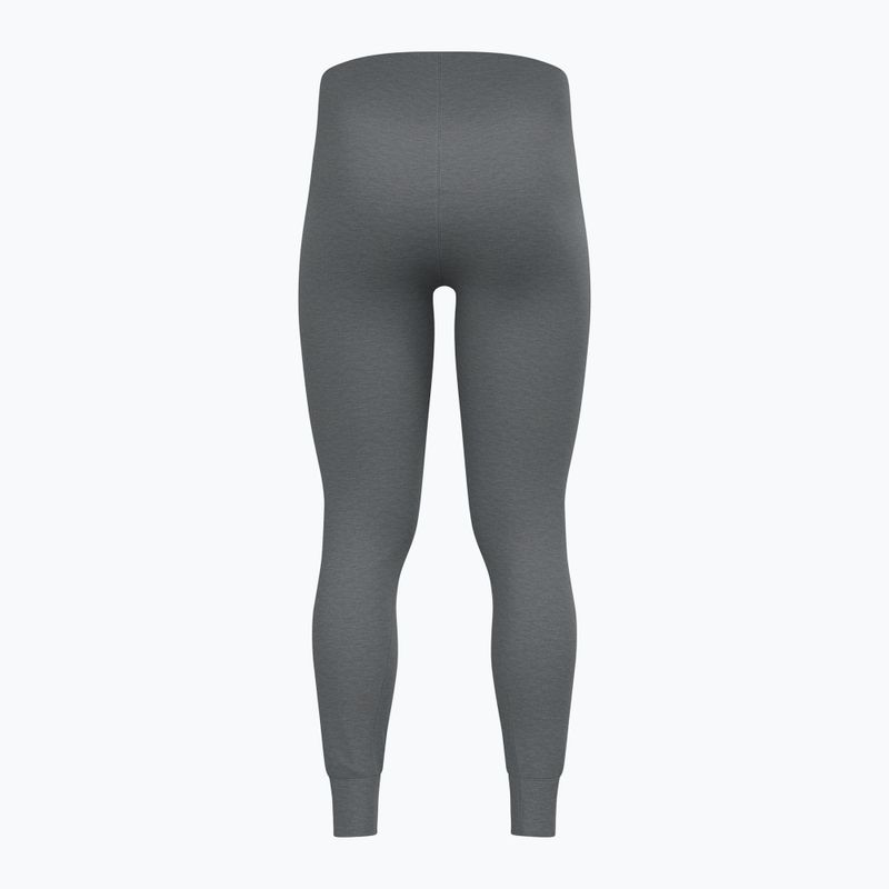 Pantaloni termoattivi da uomo ODLO Active Warm Bl Bottom Long grigio acciaio melange 2