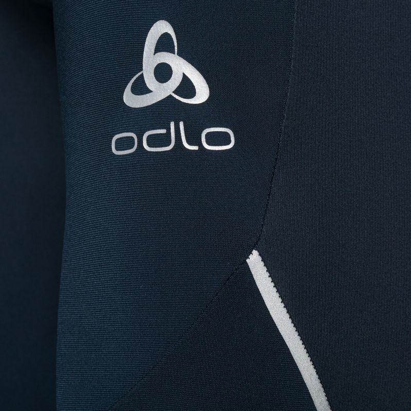 Pantaloni ODLO Ceramiwarm da uomo, zaffiro scuro 3