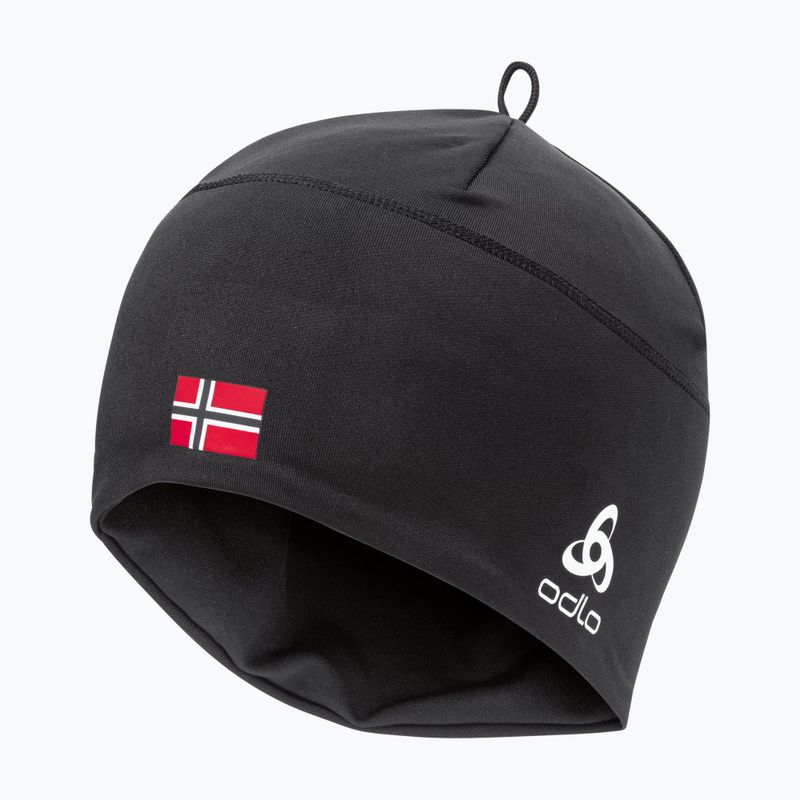 Berretto invernale ODLO Polyknit Fan Warm black/norwegian flag 2