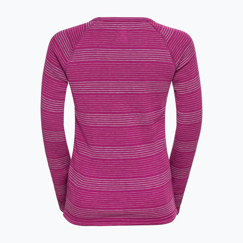 Set di intimo termico per bambini ODLO Active Warm Eco grigio acciaio melange/festival fusia 4