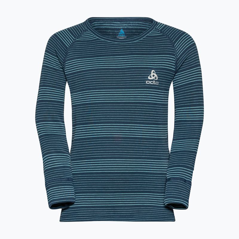 Set di biancheria intima termica per bambini ODLO Active Warm Eco reef waters/blue wing teal 3