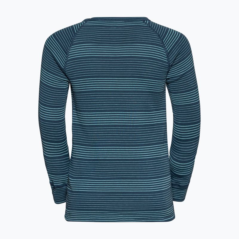 Set di biancheria intima termica per bambini ODLO Active Warm Eco reef waters/blue wing teal 4
