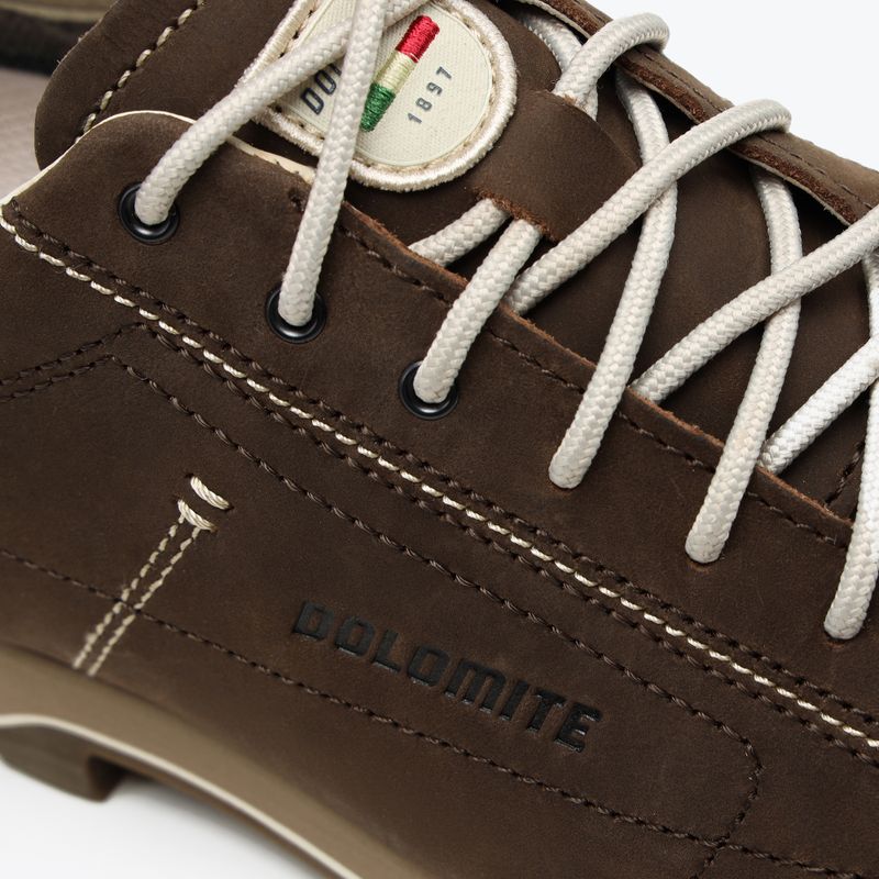 Scarponi da trekking da uomo Dolomite 54 Low FG GTX marrone scuro 7