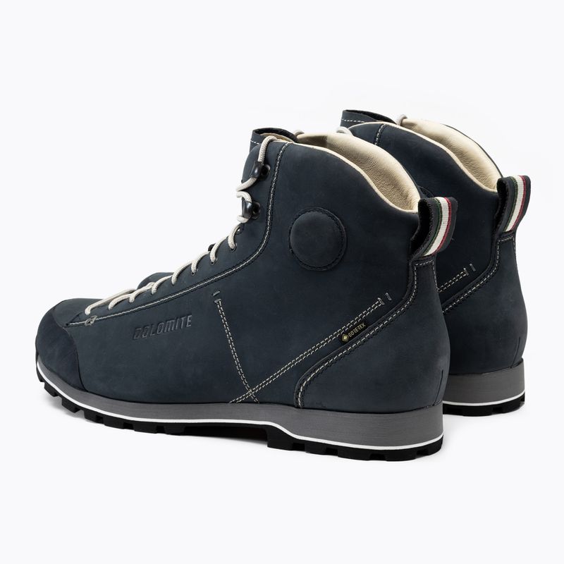 Scarponi da trekking da uomo Dolomite 54 High FG GTX blu navy 3