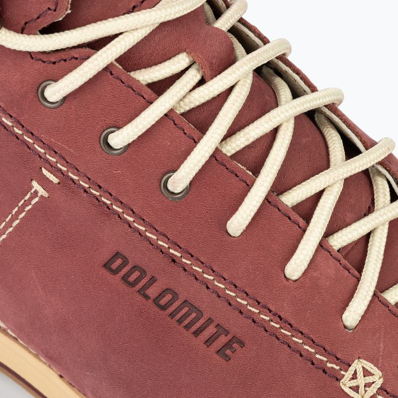 Stivali da trekking da donna Dolomite 54 High FG GTX rosso bordeaux 7