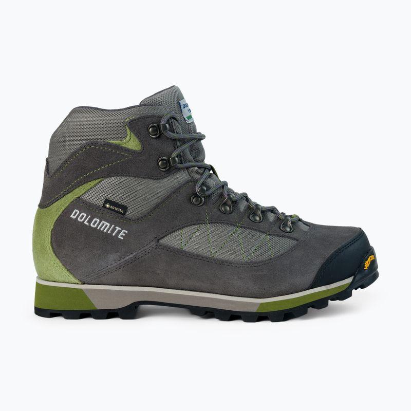 Scarponi da trekking da uomo Dolomite Zernez GTX grigio grafite/verde oliva 2