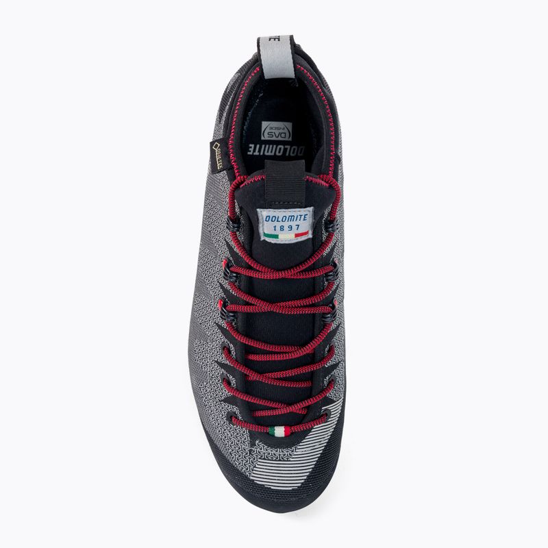 Dolomite Veloce GTX scarpe da montagna da uomo grigio peltro/rosso fuoco 6