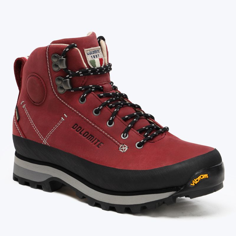 Stivali da trekking da donna Dolomite 54 Trek GTX rosso bordeaux